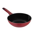 Panela Wok Everyday 28 cm 4,1 L Vermelha em Alumínio Forjado com Revestimento Antiaderente Indução Oxford