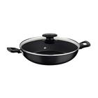 Panela Wok Loreto Grafite 28 cm 3,3 L em Alumínio com Revestimento Antiaderente Starflon Tramontina 27817/120