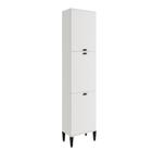 Paneleiro 3 Portas 5 Prateleiras Lótus Carraro Branco