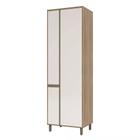 Paneleiro Especial 70 cm 3 Portas de abrir 3 Prateleira com Despenseiro Mel Luciane Móveis