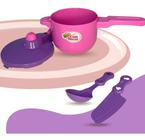 Jogo de Cozinha e Panelinhas Infantil 10 Peças Utensílios e Acessórios  Brinquedo Culinários Completo Didático Chef Kids - Nig Brinquedos -  Panelinha de Brinquedo - Magazine Luiza