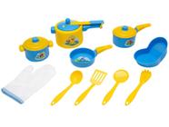 Jogo de Cozinha e Panelinhas Infantil 10 Peças Utensílios e Acessórios  Brinquedo Culinários Completo Didático Chef Kids - Nig Brinquedos -  Panelinha de Brinquedo - Magazine Luiza