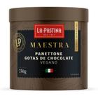 Panetone Italiano Gotas De Chocolate Vegano La Pastina 750G