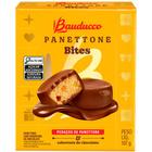 Panettone Bites Bauducco Pedaços com Cobertura de Chocolate