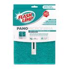 Pano de Chão 60x80cm Grande em Microfibra Com Furo para Rodo Flash Limp FLP7276