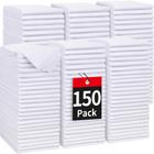 Pano de limpeza HOMERHYME Microfiber White 150 Pack 30x30cm