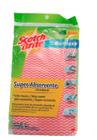 Pano Multi Uso Scotch Brite Rosa 3m - 05 Unidades