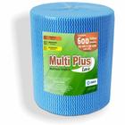 Pano Multiuso Wave Multiplus - 29cm X 300m - 600 Folhas - 35g/m² - Azul