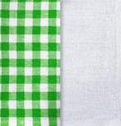 Pano prato xadrez verde / branco 2un vabene