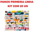 Panos De Prato Atacado Estampas Sortidas kits com 5, 10, 20, 40, 60 ou 80 unidades - Camesa