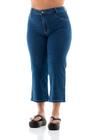 Pantacourt Jeans Feminino Arauto Comfy