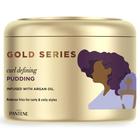 Pantene, Tratamento de Creme de Cabelo, Sulfato Livre Curl Definindo Pudim, Pro-V Gold Series, para Cabelos Naturalmente e Cacheados Texturizados, 7.6 fl oz