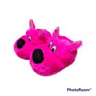 Pantufa 3D - Pantufa Cachorro Rosa, Quentinha e Charmosa, com sola de Borracha