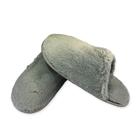 Pantufa Adulto Feminina Antiderrapante Felpuda 40/41 Cinza