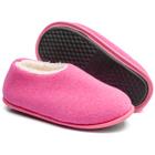 Pantufa Antiderrapante Peluciada Chinelo de Quarto Fofinho Sapatilha Reforçada