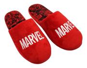 Pantufa Chinelo Marvel Logo Avengers Vingadores Geek Disney