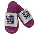 Pantufa Chinelo Slide Licenciado Disney Minnie e Ursinho Pooh Com Solado Antiderrapante Conforto Para Seus Pés