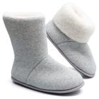 Pantufa Feminina e Masculina Peluciada Sola Antiderrapante