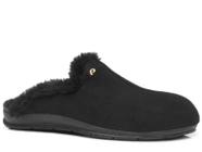 Pantufa Feminina Pegada Pelo Interno Suede 266005