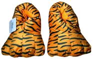 Pantufa Infantil Pata Garra Patinha Tigrão - Laranja - Unissex Menino Ou Menina - Turma Do Urso Ursinho Pooh - Disney - Tamanho 30/31