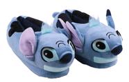 Pantufa Inverno Disney 3D Lilo Stitch Calçado Frio Pelúcia