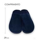 Pantufa Masculina Chinelo de Dormir Para Quarto Lisa Básica Frio E Inverno