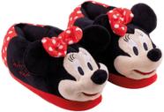 Pantufa Personagem 3D Disney Minnie Adulto Pelúcia Infantil