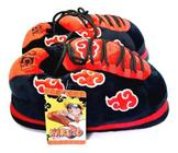 Pantufa Sneaker Naruto Akatsuki Ninja - Sola Tripla Borracha M