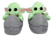 Pantufa Star Wars Fechada Baby Yoda Lavável