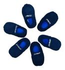 Pantufa Térmica Hot Socks Aquecida no Microondas Azul Tam. Pequeno