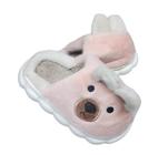 Pantufa Ursinha Orelha 3d Menina(o) Premium Super Confotavel