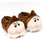 Pantufa Zangado 3d solado de borracha pelucia oficial disney