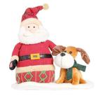 Papai Noel Com Pet Vermelho E Marrom 25Cm 1207770 Cromus