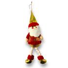 Papai Noel Decorativo de Tecido Poliéster 41cm - Vencedor