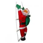 Papai Noel Escada Natal Escalador Enfeite Natalino Decoracao (BSL-36041-11)