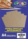 Papéis Kraft A4 210x297mm Narutal 240g 50 Folhas