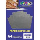 Papel A4 180g 10fls Estampado Preto Off Paper