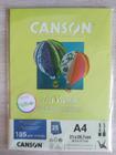 Papel A4 185g Canson iris vivaldi cores cítricas com 25 fls
