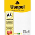 Papel a4 casca de ovo usapel branco 180g. pct com 50 - GNA