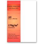 Papel A4 Couche Brilho 170G 100 Folhas 21X29,7Cm Laser - Best