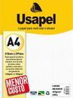 Papel A4 Linho 180g Branco Com 50 - Usapel - Usapel