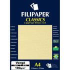 Papel A4 Verge Palha 180G. (7891634329406) - Filiperson