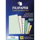 Papel A4 Verge Turmalina Verde 180G. - Filiperson