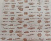 Papel acoplado assados embalar frango costela para delivery