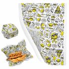 Papel Acoplado - FastFood Style - (1000 Unidades) - Dalpack Embalagens