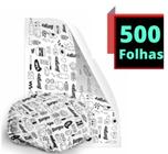 Papel Acoplado para Lanches com 500 Folhas