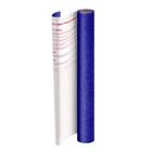 Papel adesivo azul com glitter 45cmx2m Dac