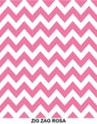 Papel Adesivo Contact De Parede Chevron Zig Zag Rosa C/15 Metros