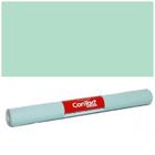 Papel Adesivo Contact Verde Pastel Fosco Opaco 45 Cm X 10 Mts - Plastcover