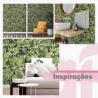 Papel Adesivo De Parede Estilo Ficus Variegata Jardim 6M